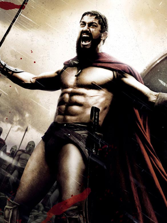 Gerard Butler Screaming “This Is Sparta!” Made '300' Cast Laugh