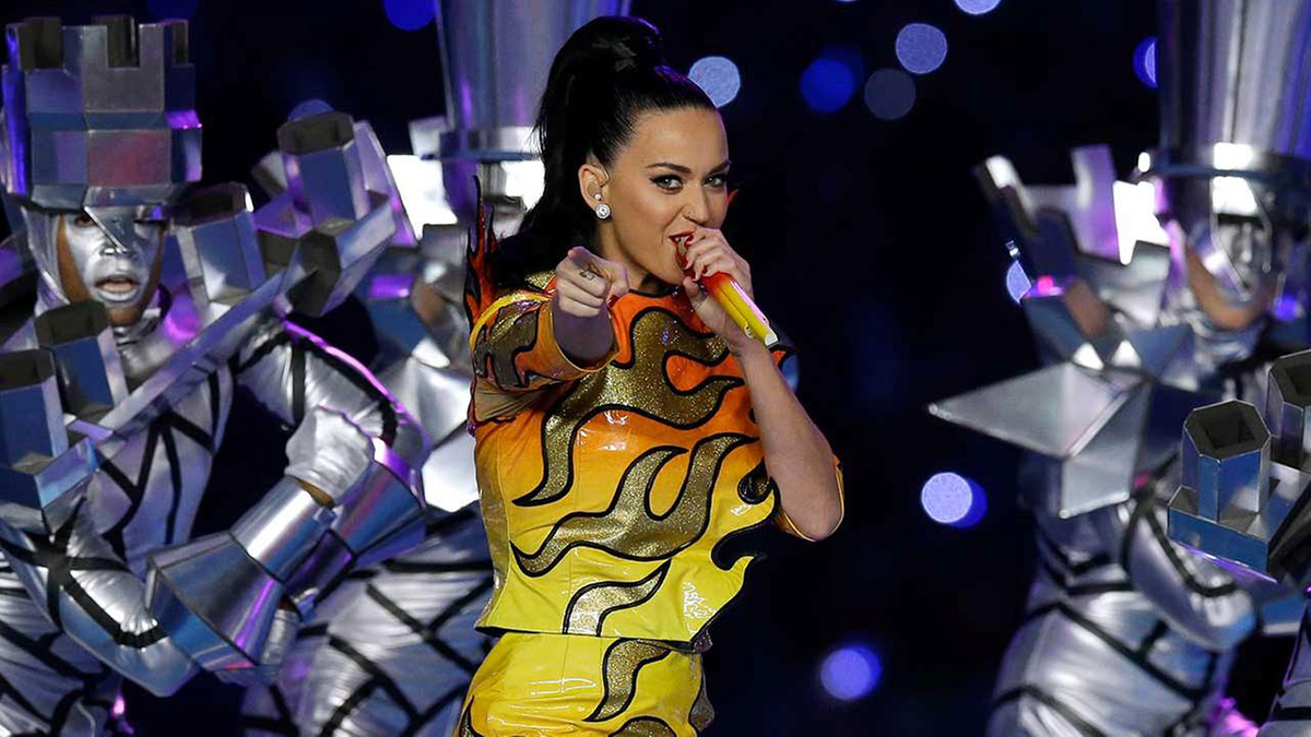 Katy Perry at the Super Bowl Halftime Show - Creation